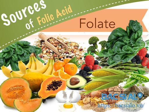 thuc pham giau axit folic thuc pham giau axit folic