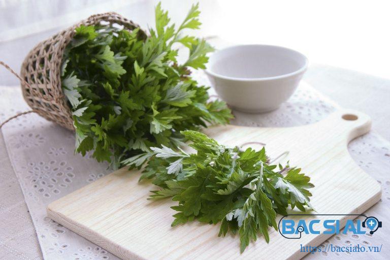 ngai cu ruou trang Bài thuốc từ ngải cứu